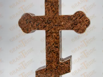 Купити декоративні гранітні Хрест на пам'ятник в Україні